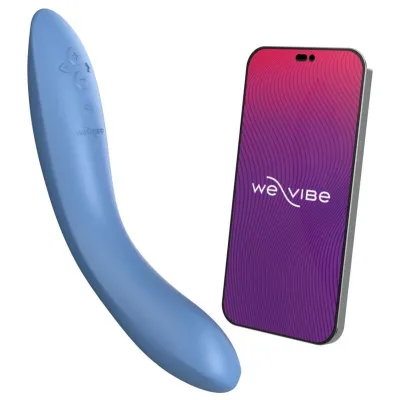 Vibrátor na bod G We-Vibe Rave 2 s ovládáním přes aplikaci, modrý - obrázek 9