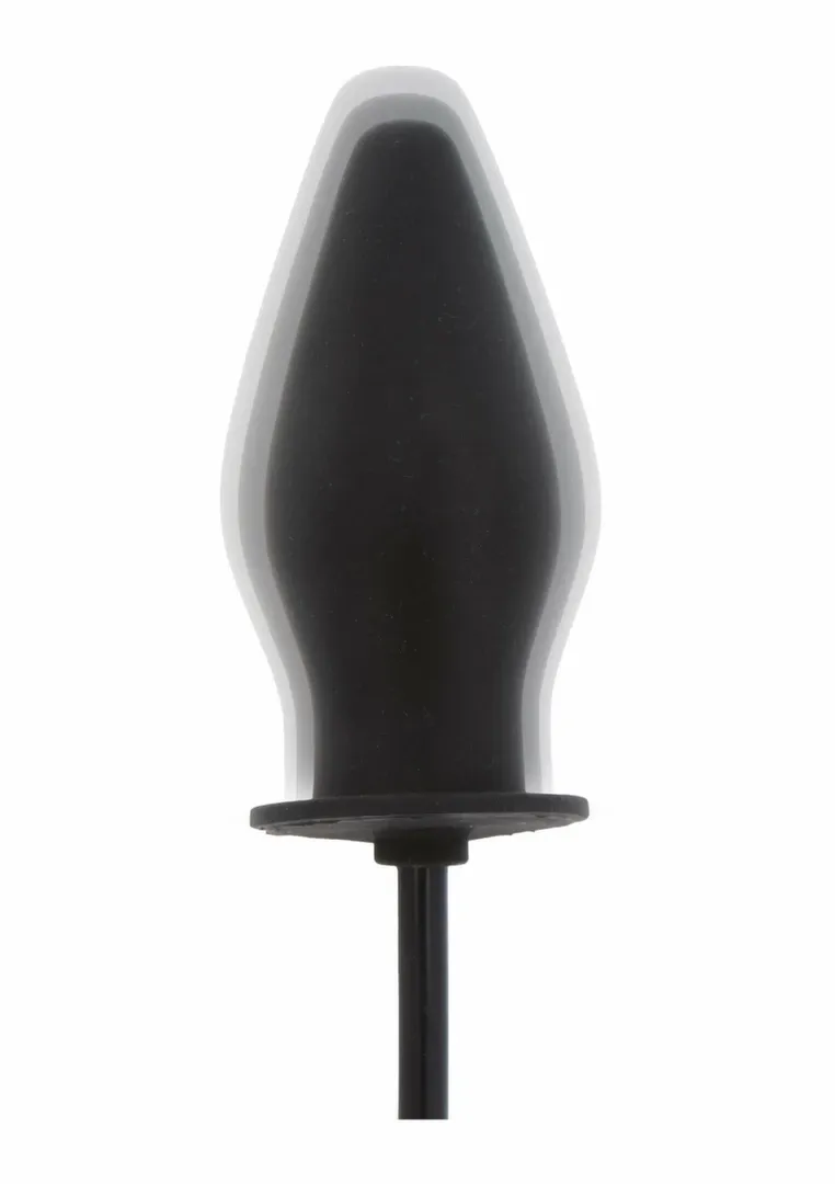 Nafukovací anální kolík Hidden Desire Extreme Inflatable Plug Advanced, silikon, černý - obrázek 5