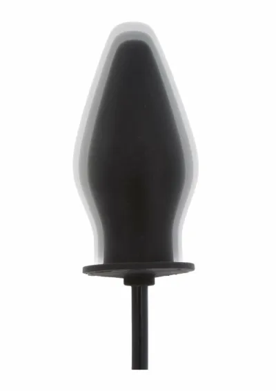 Nafukovací anální kolík Hidden Desire Extreme Inflatable Plug Advanced, silikon, černý - obrázek 5