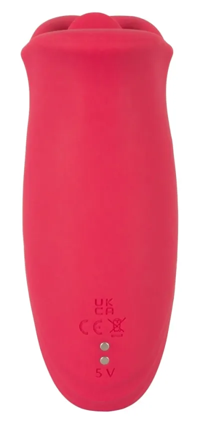 Vibrátor s pohyblivými rty You2Toys Oral Fun, silikonový, růžový, 13 cm - obrázek 7