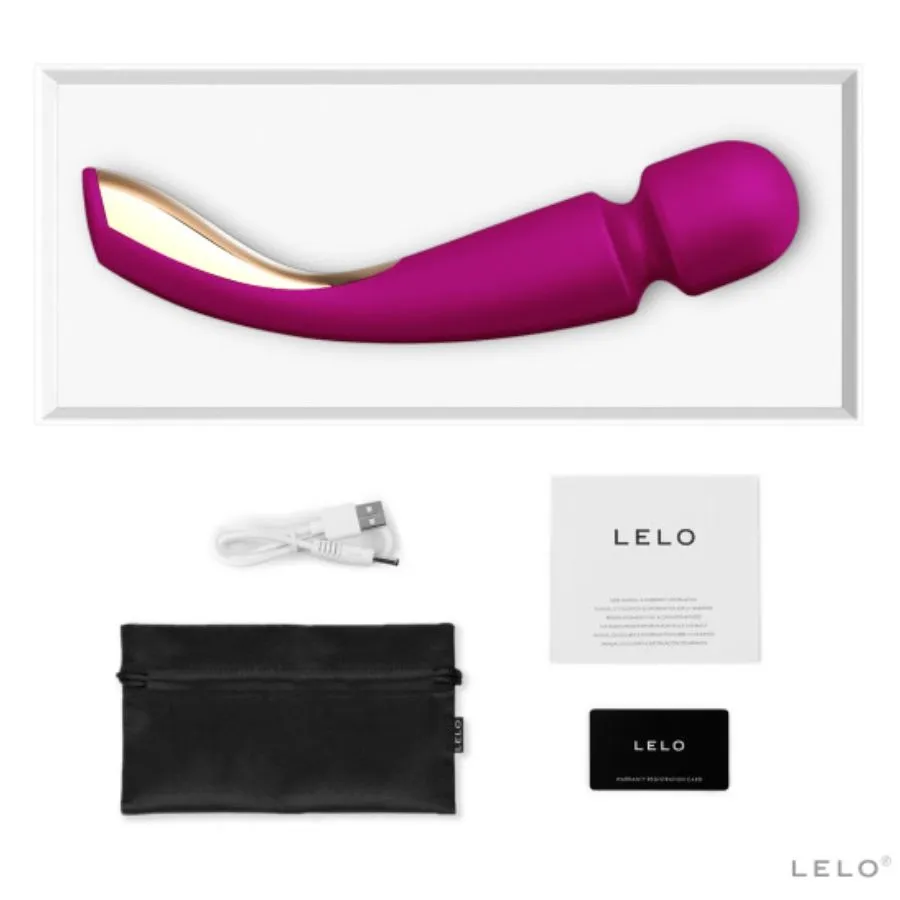 Masážní hlavice LELO Smart Wand 2 Large, bordó - obrázek 2