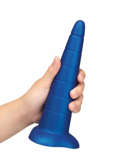Silikonový anální kónus b-Vibe Anal Stretcher Training Cone, vroubkovaný, 18,4 cm, černý - obrázek 5