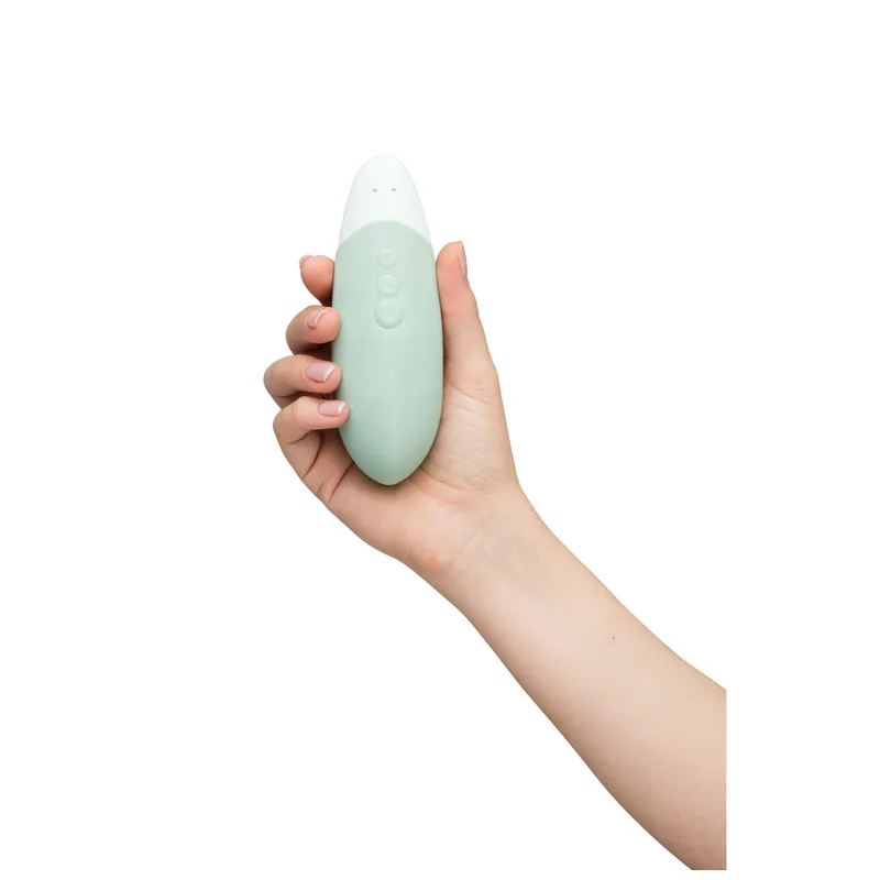 Tichý přikládací vibrátor Womanizer Vibe, šalvějově zelený - obrázek 7