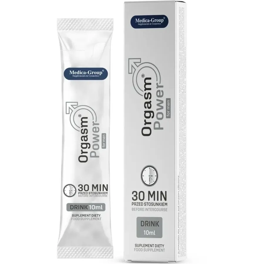 Doplněk stravy pro muže Medica-Group Orgasm Power For Men, nápoj 10 ml - obrázek 3