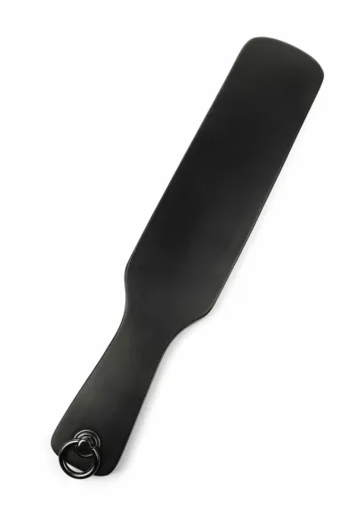Kožená plácačka Ouch! Spank Paddle, černá - obrázek 2