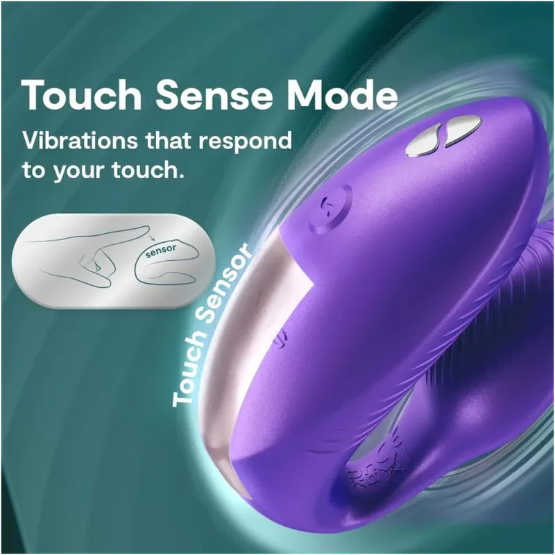 Prémiový vibrátor pro páry We-Vibe Chorus Pro s ovladačem, fialový - obrázek 10