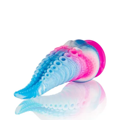Silikonové dildo chapadlo EPIC Phorcys, malé, 17 cm, modré - obrázek 7