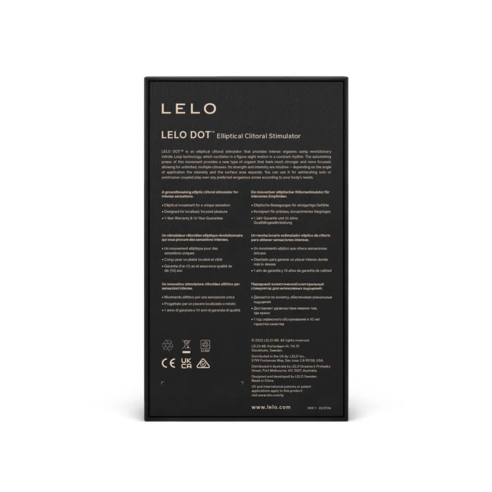 Stimulátor klitorisu LELO DOT, světle fialový - obrázek 9
