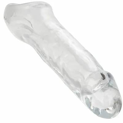 Návlek na penis CalExotics Performance Maxx Clear Extension 6.5", průhledný - obrázek 5