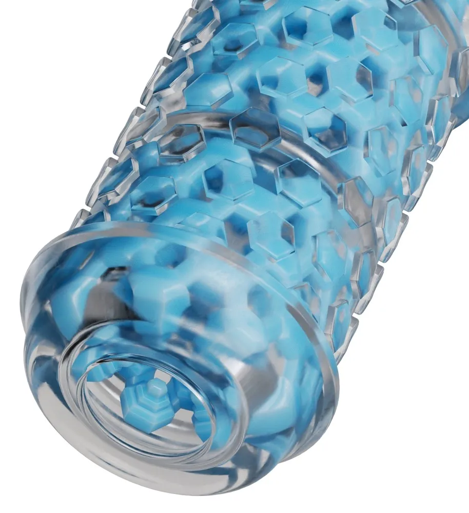 Vložka do masturbátoru The Handy Mod Sleeve Core se dvěma strukturami, 14,5 cm - obrázek 2
