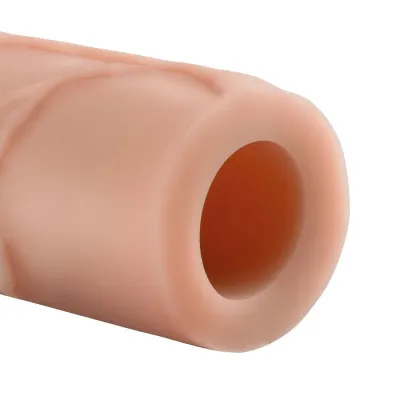 Návlek na penis Fantasy X-tensions Perfect 2″, prodloužení o 5 cm, tělový - obrázek 2