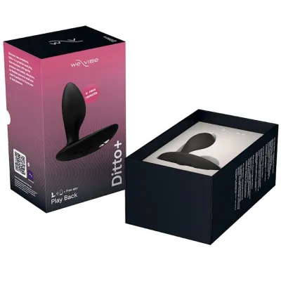 Vibrační anální kolík We-Vibe Ditto+, černý - obrázek 10