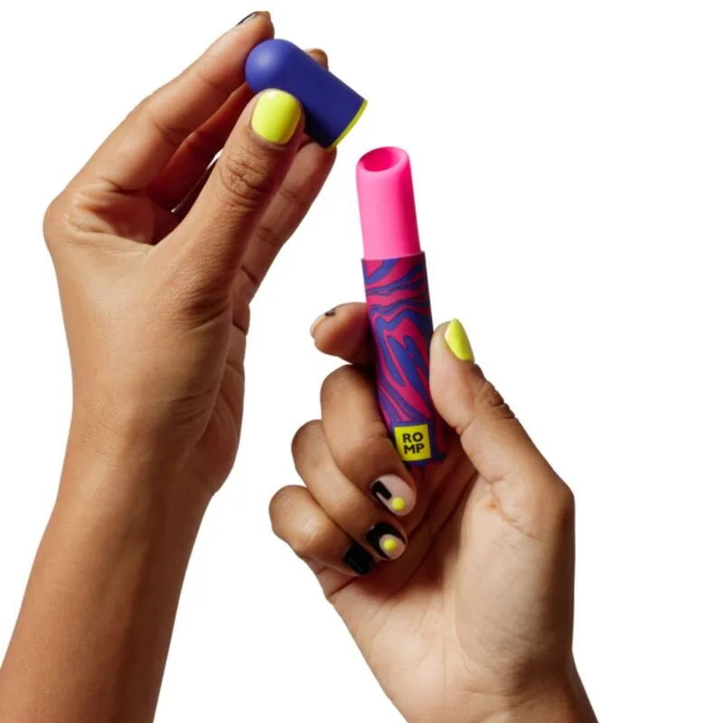 Vibrátor ve tvaru rtěnky ROMP Lipstick, 7 úrovní, růžový - obrázek 3
