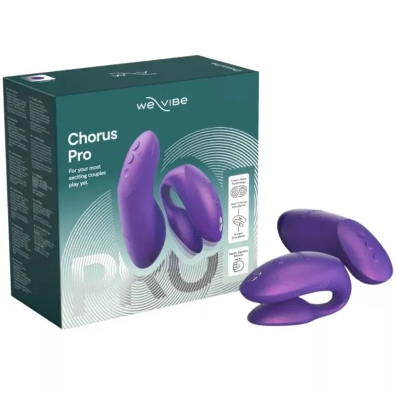 Prémiový vibrátor pro páry We-Vibe Chorus Pro s ovladačem, fialový - obrázek 2