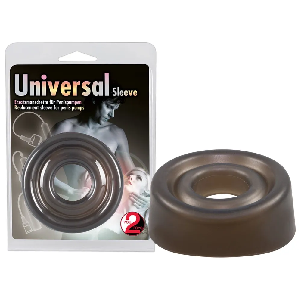 Univerzální silikonová manžeta na vakuovou pumpu You2Toys, kouřová, od 6,8 cm - obrázek 4