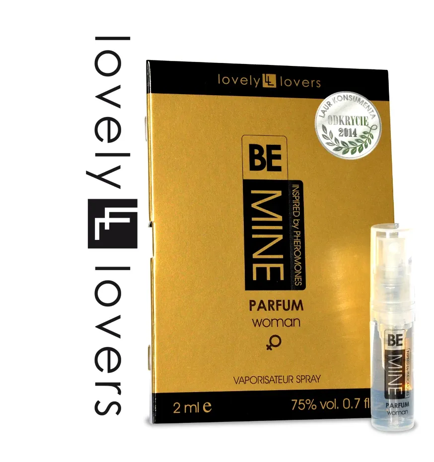 Dámský kapesní parfém Lovely Lovers BEMINE Original, květinově ovocný, 2 ml