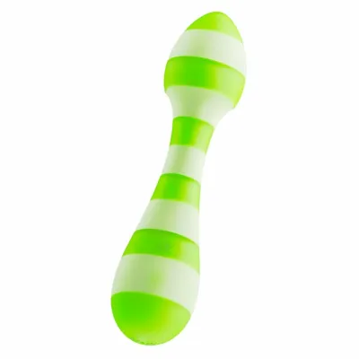 Cestovní masážní hlavice Glitz Green Girl, ohebná, nabíjecí, zelená, 14,5 cm - obrázek 3