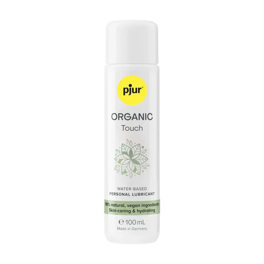 Hydratační lubrikační gel pjur ORGANIC Touch, na vodní bázi, veganský, 100 ml