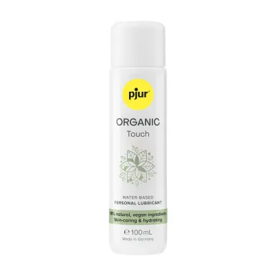 Hydratační lubrikační gel pjur ORGANIC Touch, na vodní bázi, veganský, 100 ml