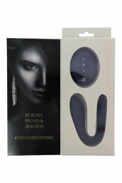 Ohebný vibrátor s dálkovým ovládáním Dream Toys Goddess Collection Ares, fialový - obrázek 4