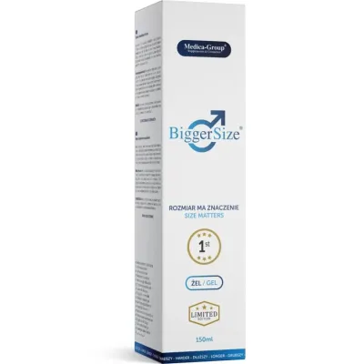 Gel na penis Medica-Group BiggerSize 2v1 s rostlinnými extrakty, 150 ml - obrázek 2
