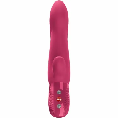 Přirážecí rabbit vibrátor FUN FACTORY Bi Stronic Arc, malinový - obrázek 3