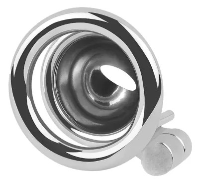 Kovová klec cudnosti Fetish Collection Mini Cock Cage se 3 kroužky, stříbrná, 4,3 cm - obrázek 5