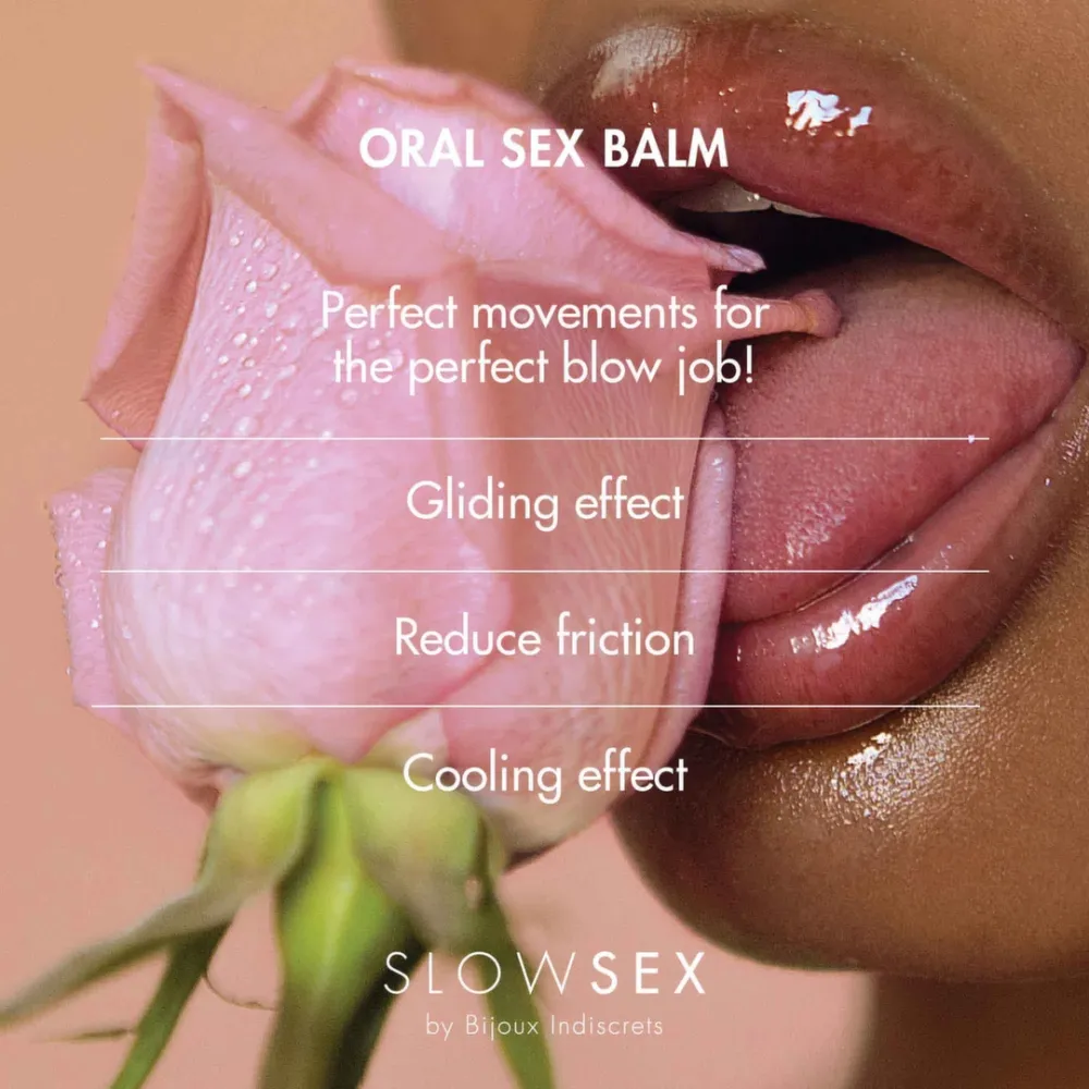 Balzám na orální sex Bijoux Indiscrets Slow Sex, kokos, 10 ml - obrázek 4