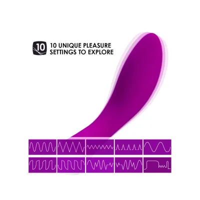 Vibrátor na bod G LELO Mona Wave, fialový - obrázek 7