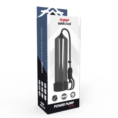 Pump Addicted RX5 vakuová pumpa na penis černá - obrázek 5