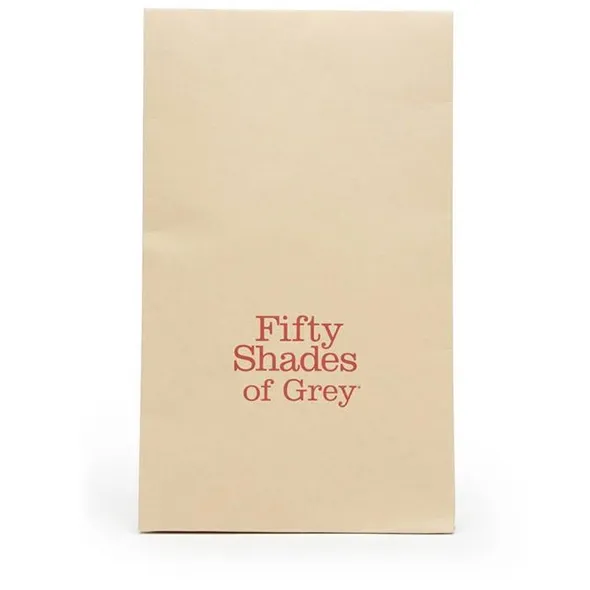 Roubík s kuličkou Fifty Shades of Grey Sweet Anticipation, silikon, černo-červený - obrázek 6