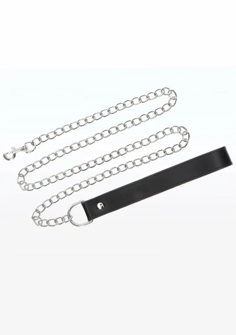 Kovové řetízkové vodítko TABOOM s pohodlným držadlem, 90 cm