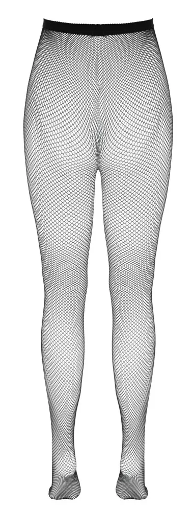 Síťované punčocháče Cottelli LEGWARE, černé, S-L - obrázek 8
