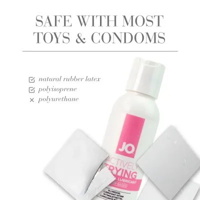 Lubrikační gel JO Actively Trying na vodní bázi pro snahu o početí, 120 ml - obrázek 4