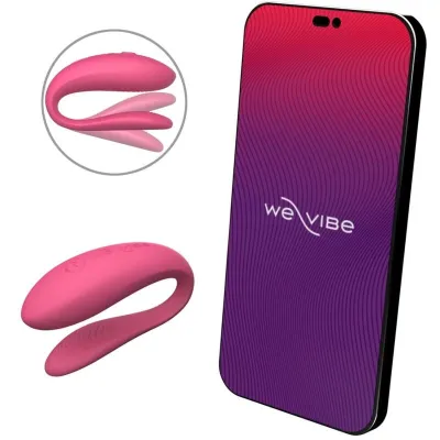 Vibrátor pro páry We-Vibe Sync Lite s aplikací, růžový - obrázek 8