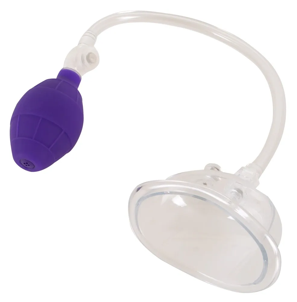 Vakuová pumpa pro ženy Bad Kitty s ručním balonkem, průhledná, 12,5 × 7,5 cm - obrázek 2