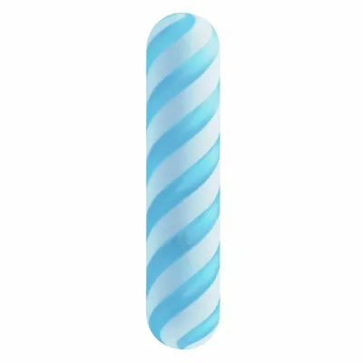 Minivibrátor Glitz Blue For You, nabíjecí, vodotěsný, modrý, 10,9 cm - obrázek 2