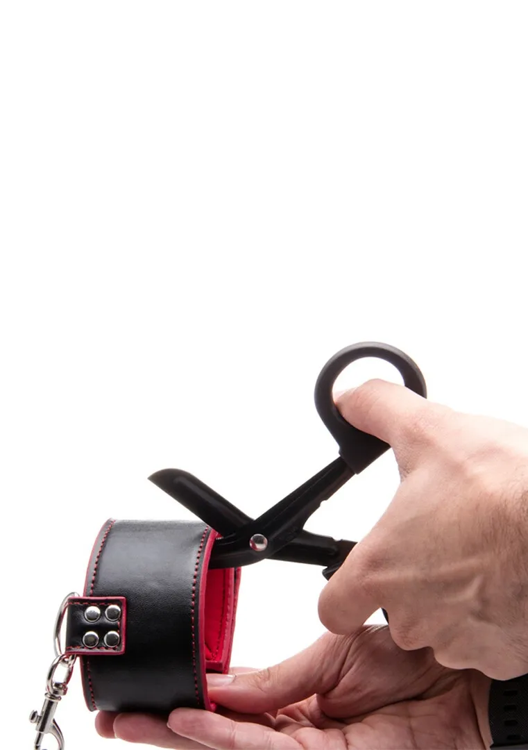 Bezpečnostní nůžky na bondáž Sinner Gear, 17,8 cm, nerezová ocel - obrázek 3