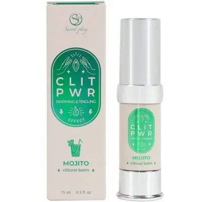 Stimulační balzám na klitoris Secret Play Clit Pwr, mojito, 15 ml