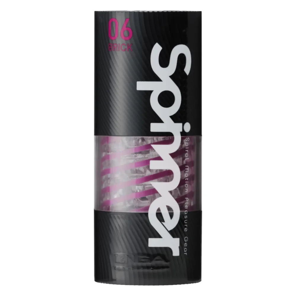 Masturbátor Tenga Spinner 06 Brick se spirálovou strukturou - obrázek 5