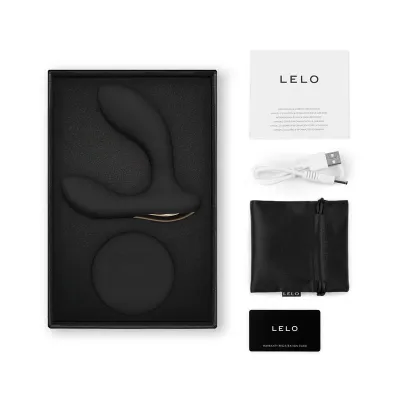 Stimulátor prostaty LELO Hugo 2 Remote s dálkovým ovládáním, černý - obrázek 4