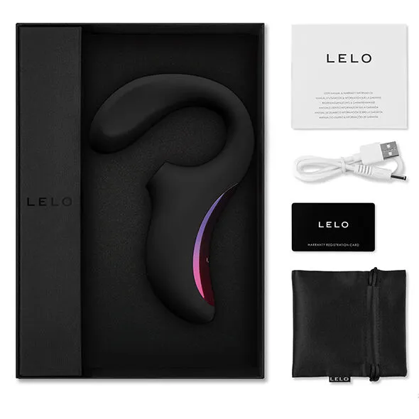 Tlakový stimulátor klitorisu a bodu G LELO Enigma, černý - obrázek 12