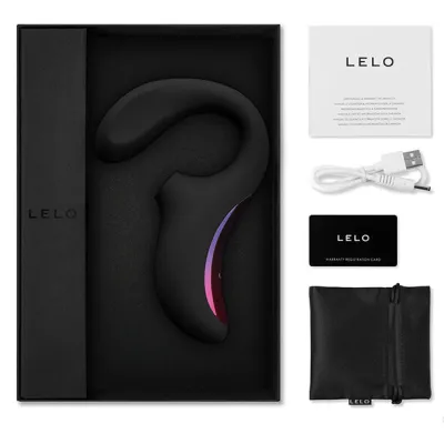 Tlakový stimulátor klitorisu a bodu G LELO Enigma, černý - obrázek 12