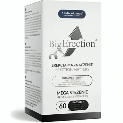Kapsle na podporu erekce Medica-Group BigErection, 60 ks - obrázek 2