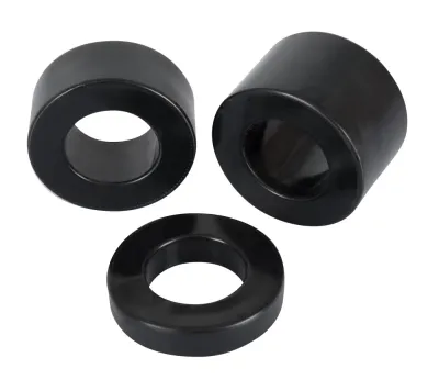 Sada natahovačů varlat Rebel Ball Stretching Kit, 3 kroužky, TPR, černá - obrázek 2