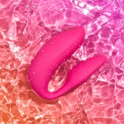 Vibrátor pro páry We-Vibe Chorus Pro, zářivě růžový - obrázek 13