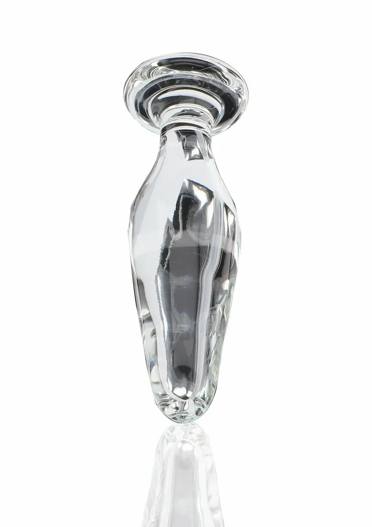 ToyJoy Glass Worxx Star Sparkler skleněný anální kolík čirý - obrázek 6