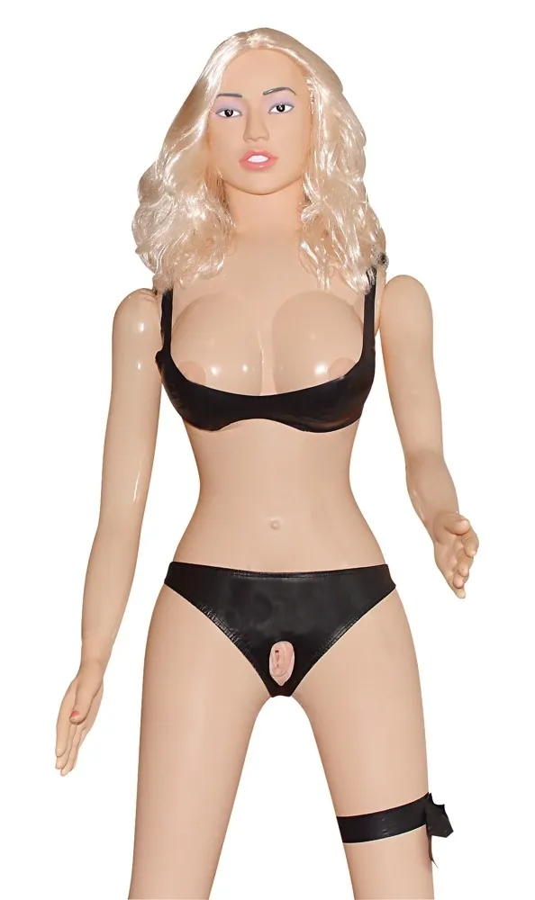 Nafukovací panna You2Toys Natalie Blonde s doplňky, 160 cm - obrázek 2