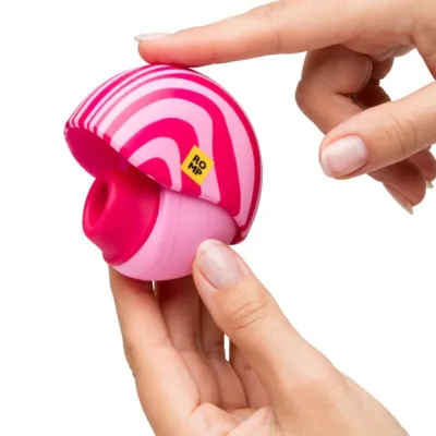 Tlakový stimulátor klitorisu ROMP Spin s otočným krytem, růžový - obrázek 4
