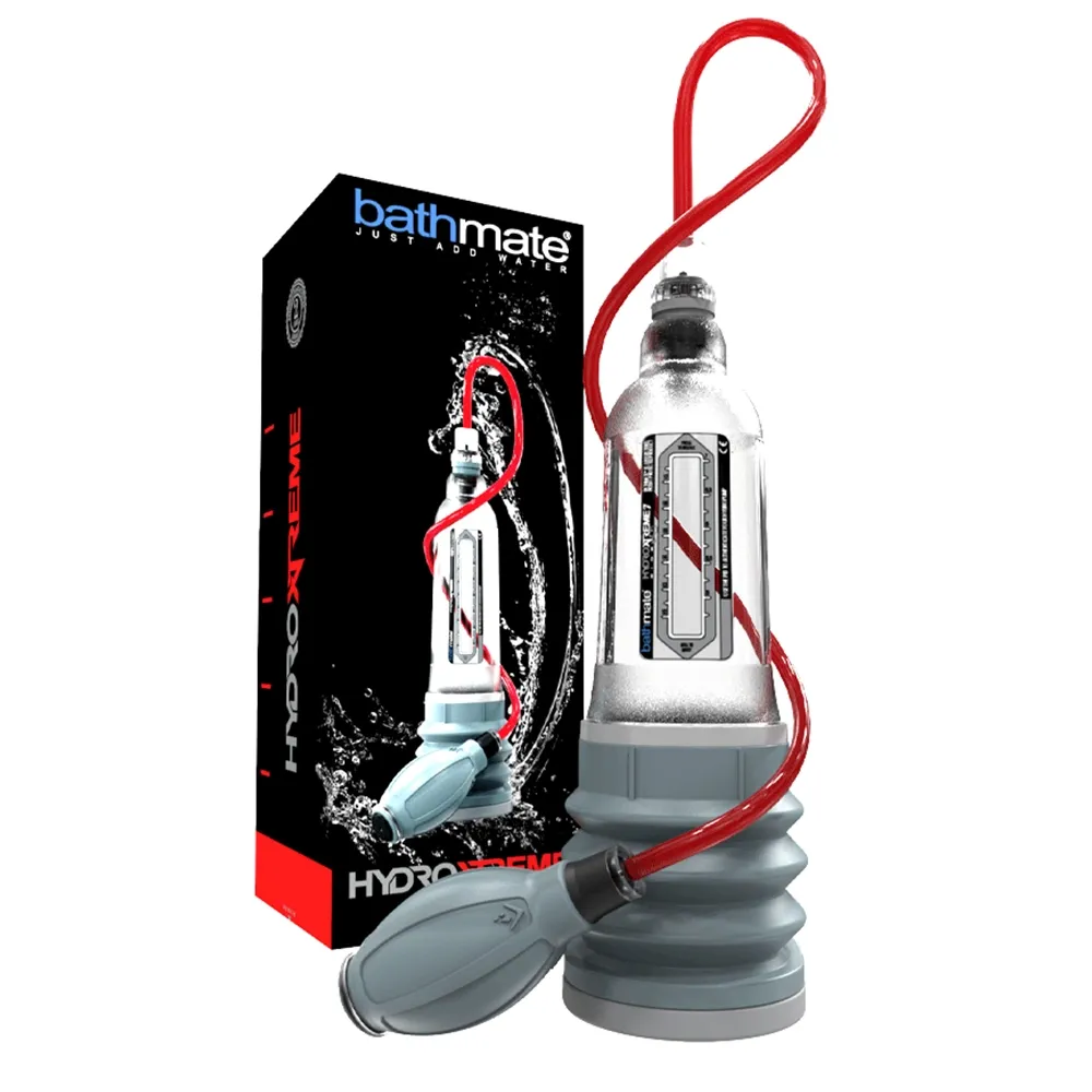 Vakuová pumpa na penis Bathmate HydroXtreme7 Wide Boy, průhledná - obrázek 3